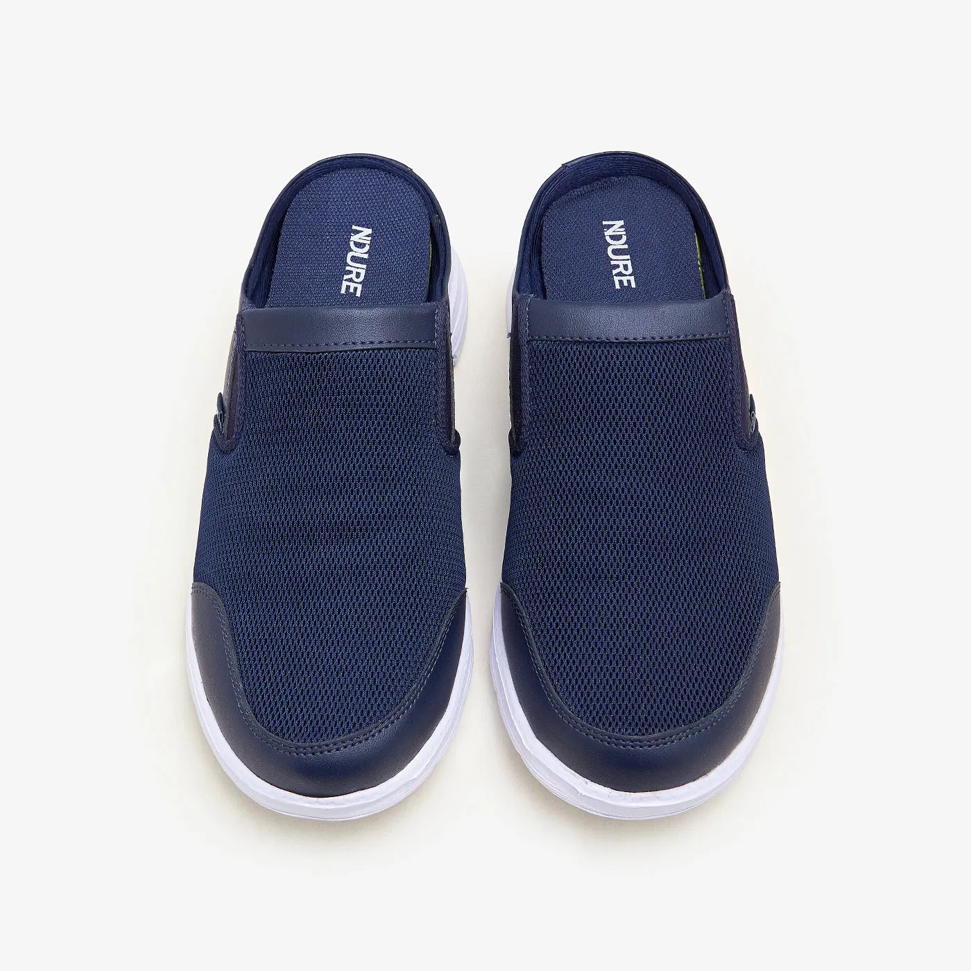 Men's Mesh Mule Sneakers Seamless Upper Fabric