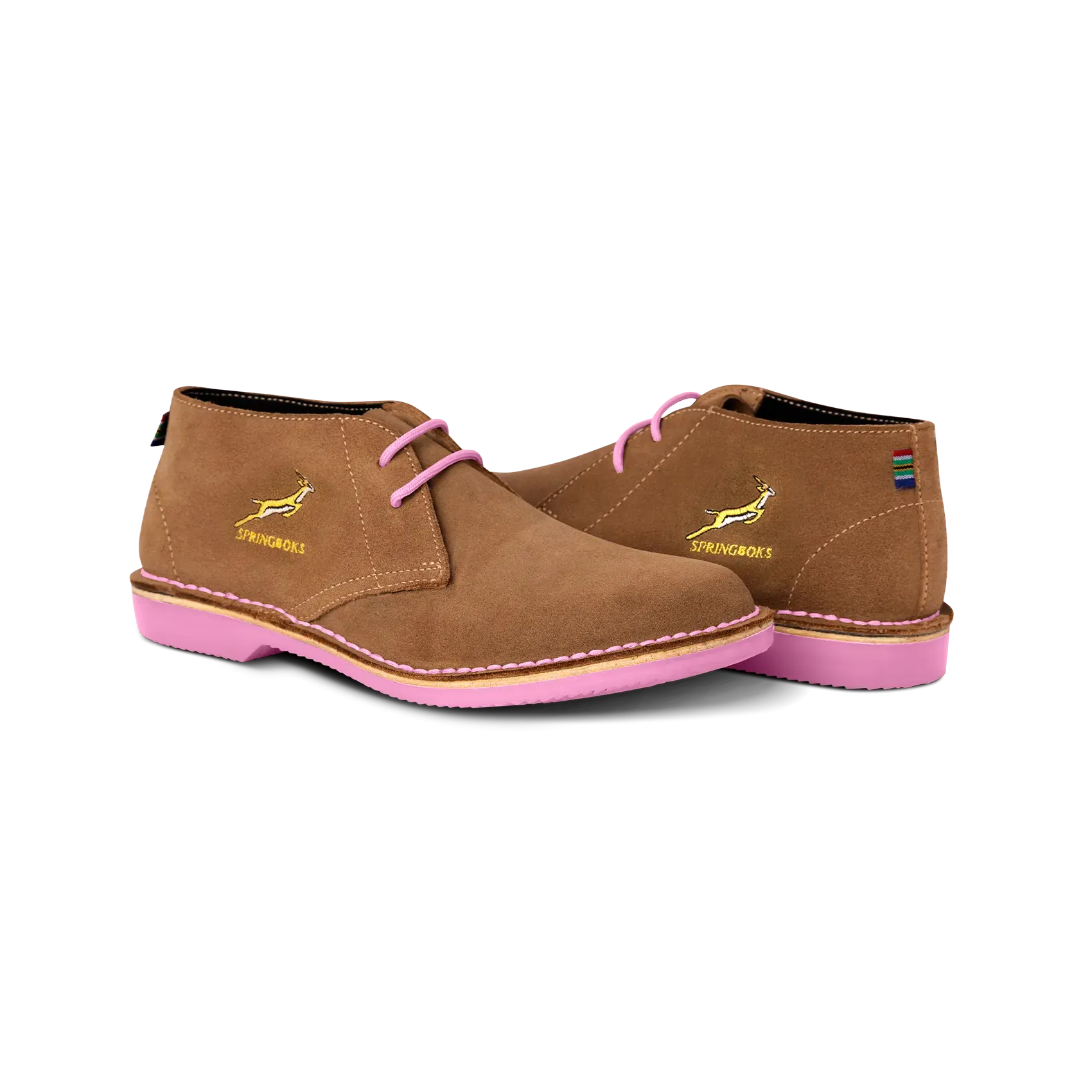 Long Hike Heritage Springbok Ladies (Pink Sole)