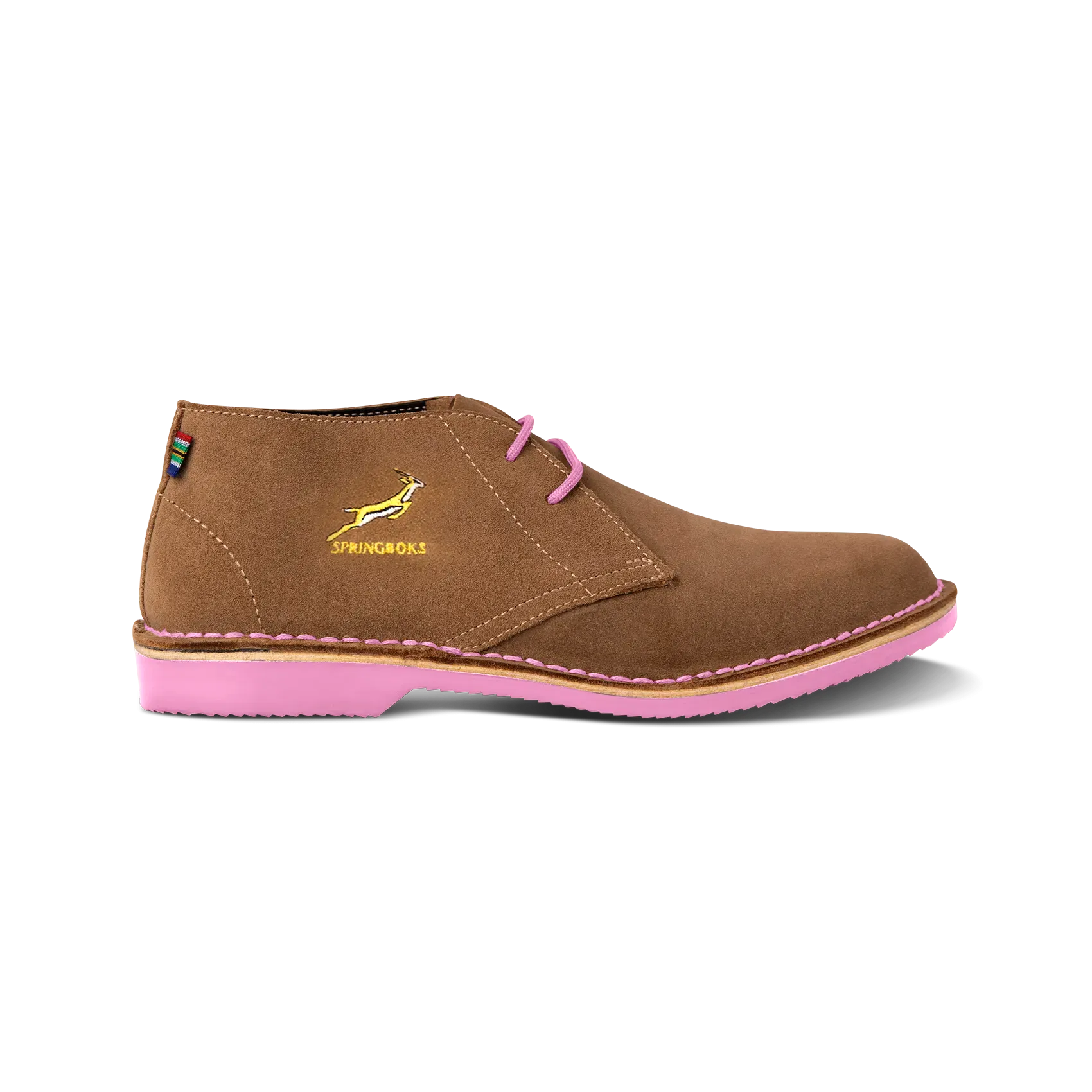 Insulated Trail Runner Heritage Springbok Ladies (Pink Sole)