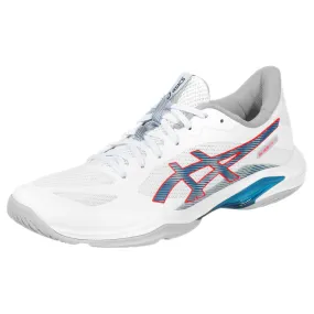 Reinforced Arch Bridge Neutral Stride Asics Men's Blade FF 2 - White/Mako Blue