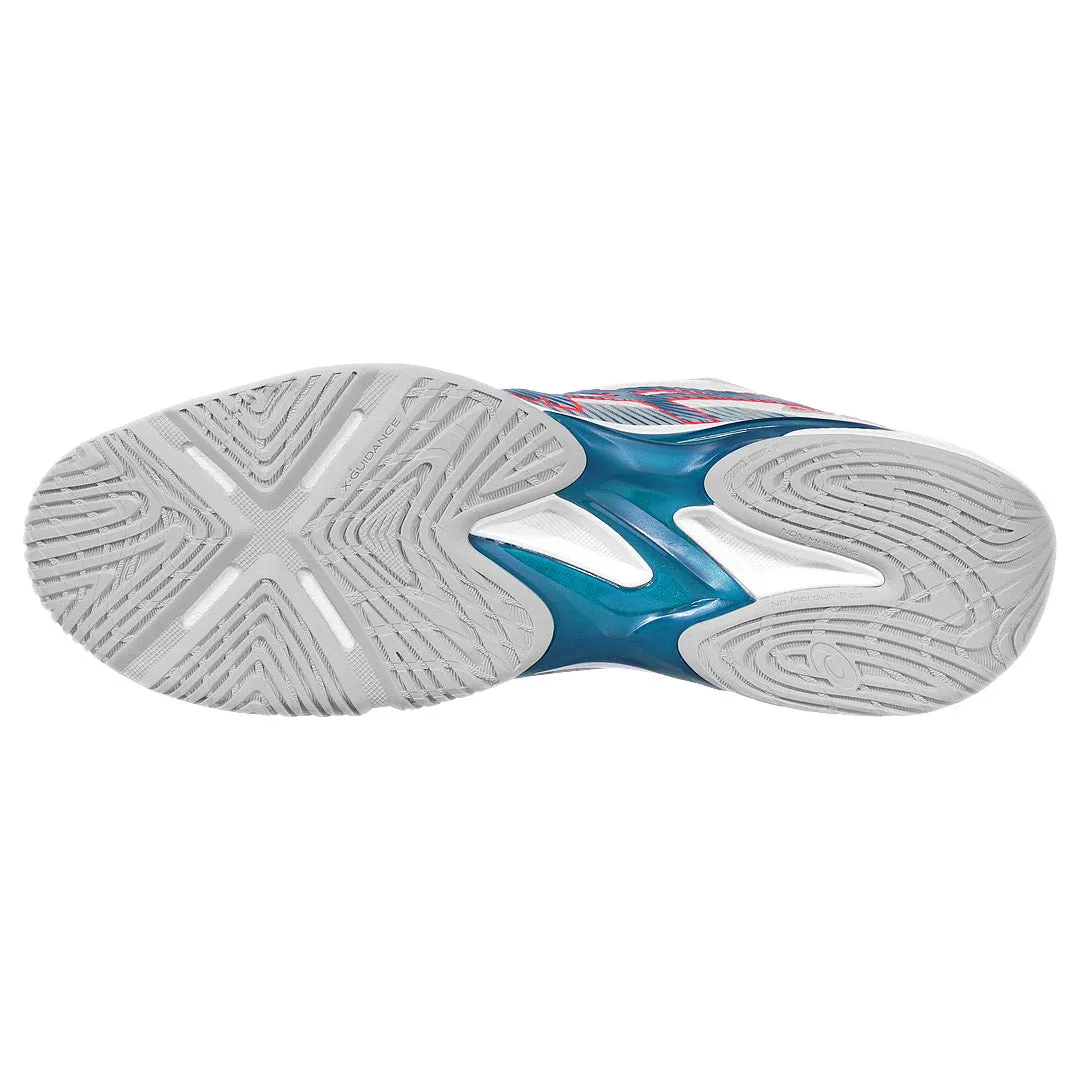 Asics Men's Blade FF 2 - White/Mako Blue Compression Molded