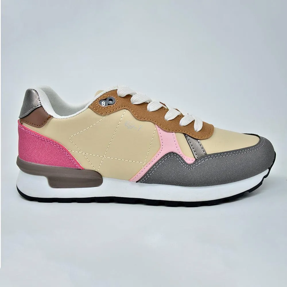 K-STAR 7 Vesper Sneaker - Pink/Brown PUMidsole