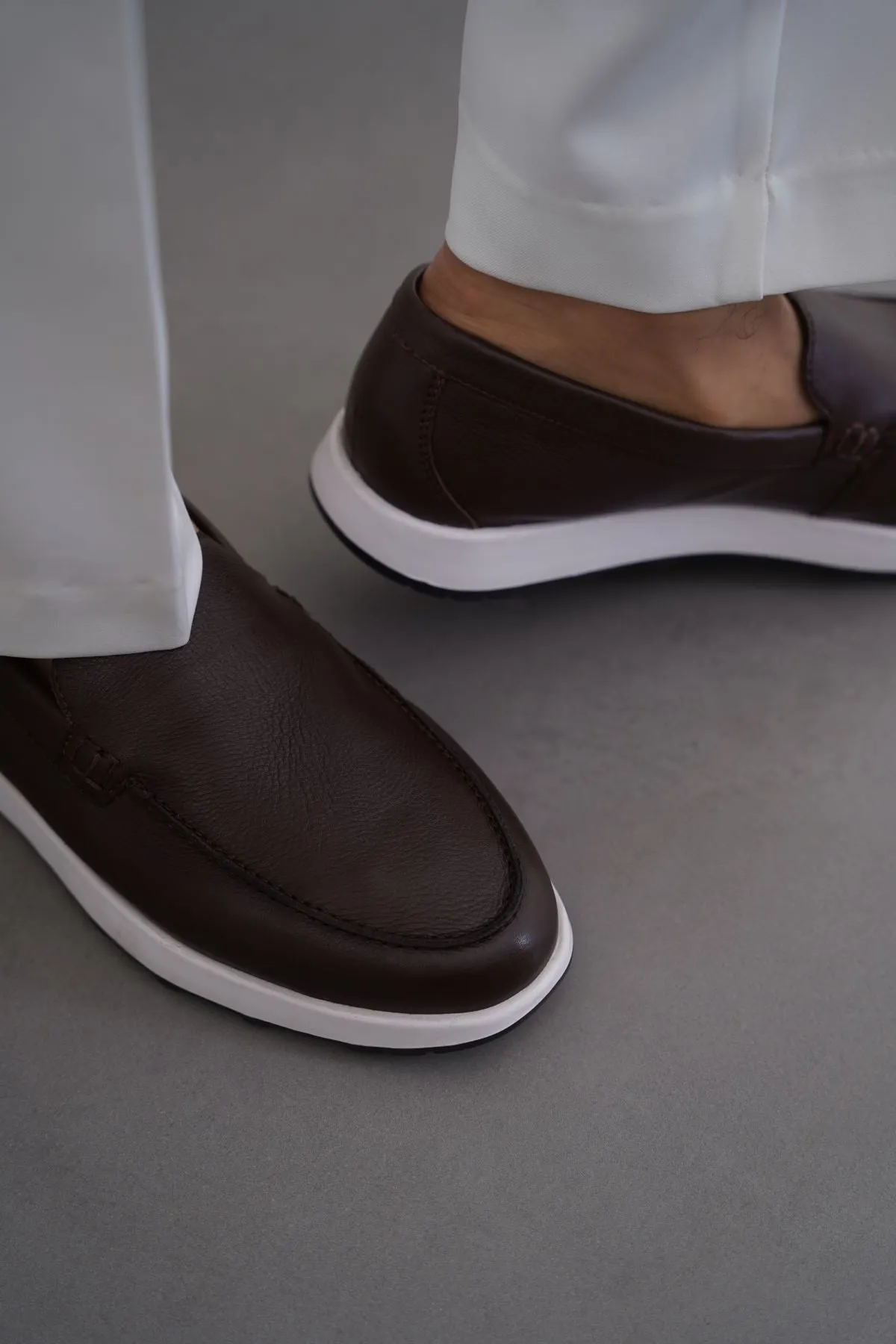 Quick Drying Lining AIR LEATHER LOAFERS