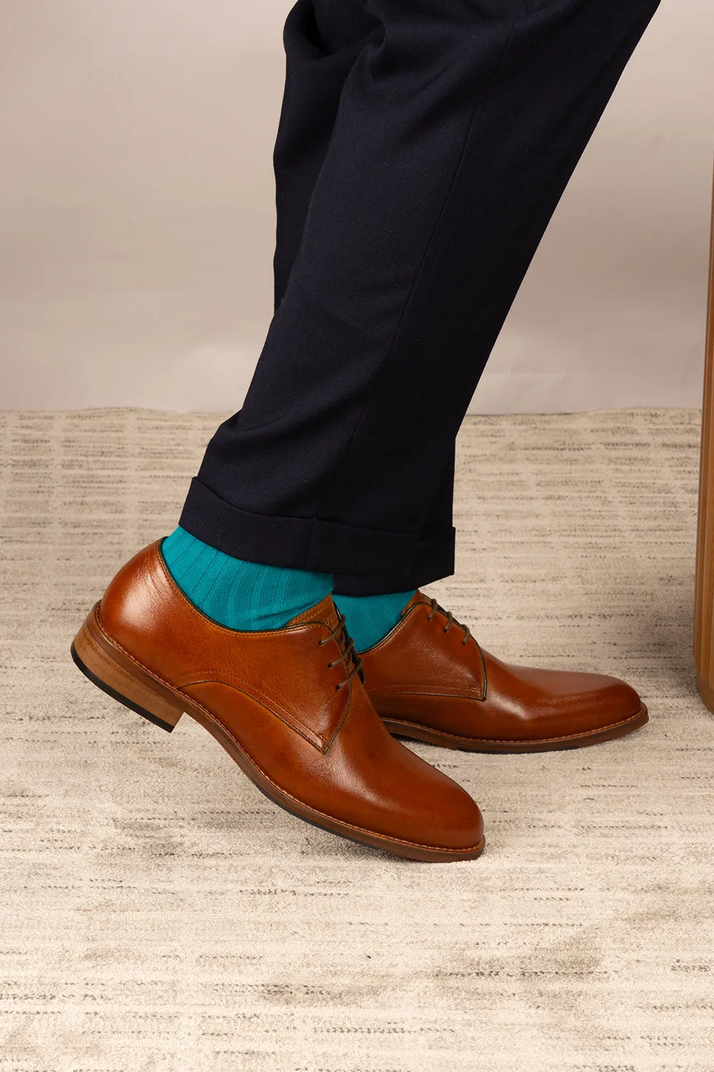 Edison Tan Work Function Italian Fit