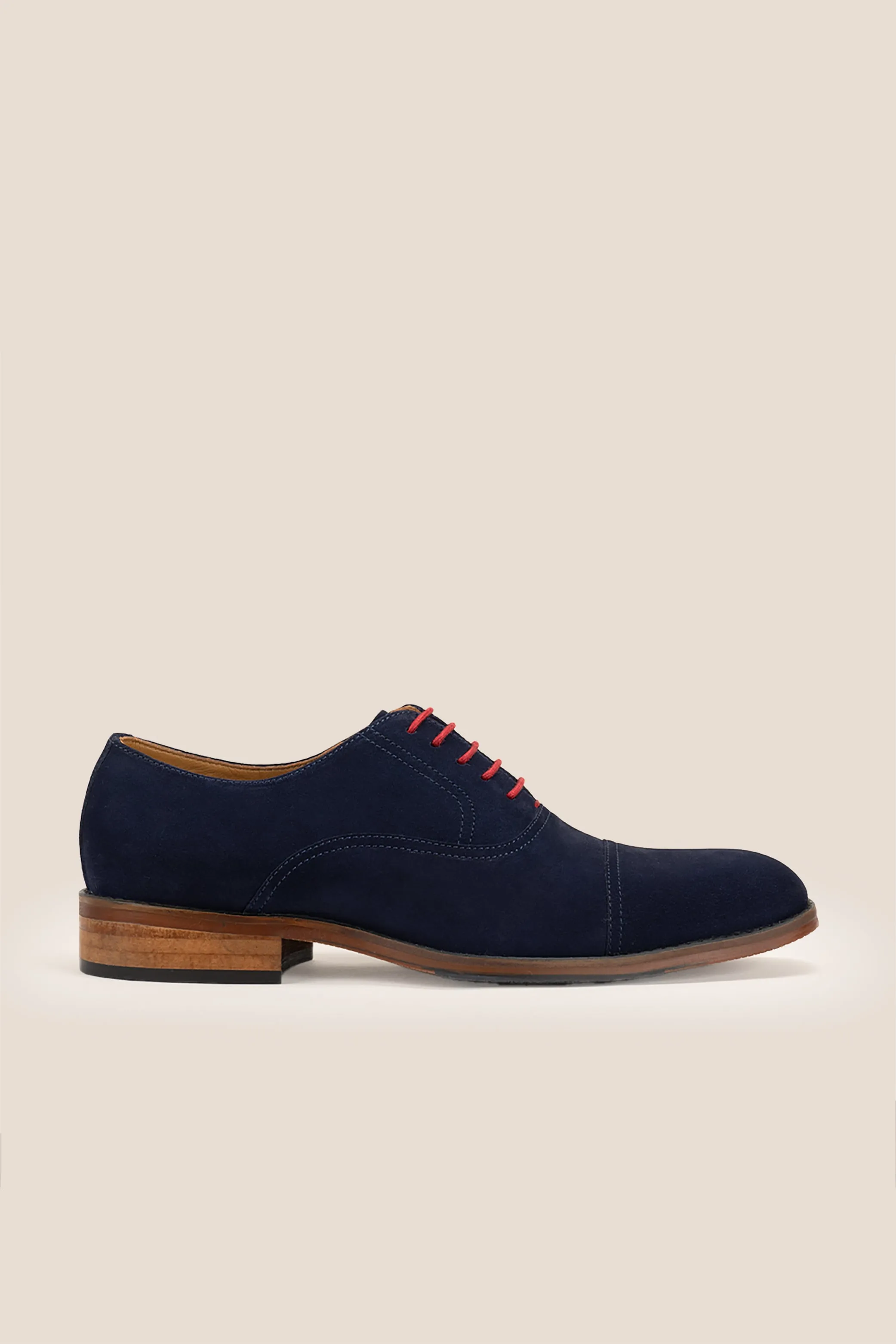 Elise Navy Suede Non Slip Traction Grip Collector Edition