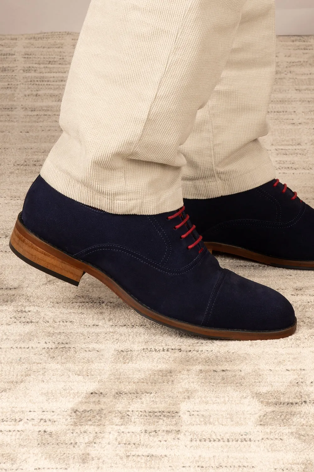 Formal Wear Elise Navy Suede