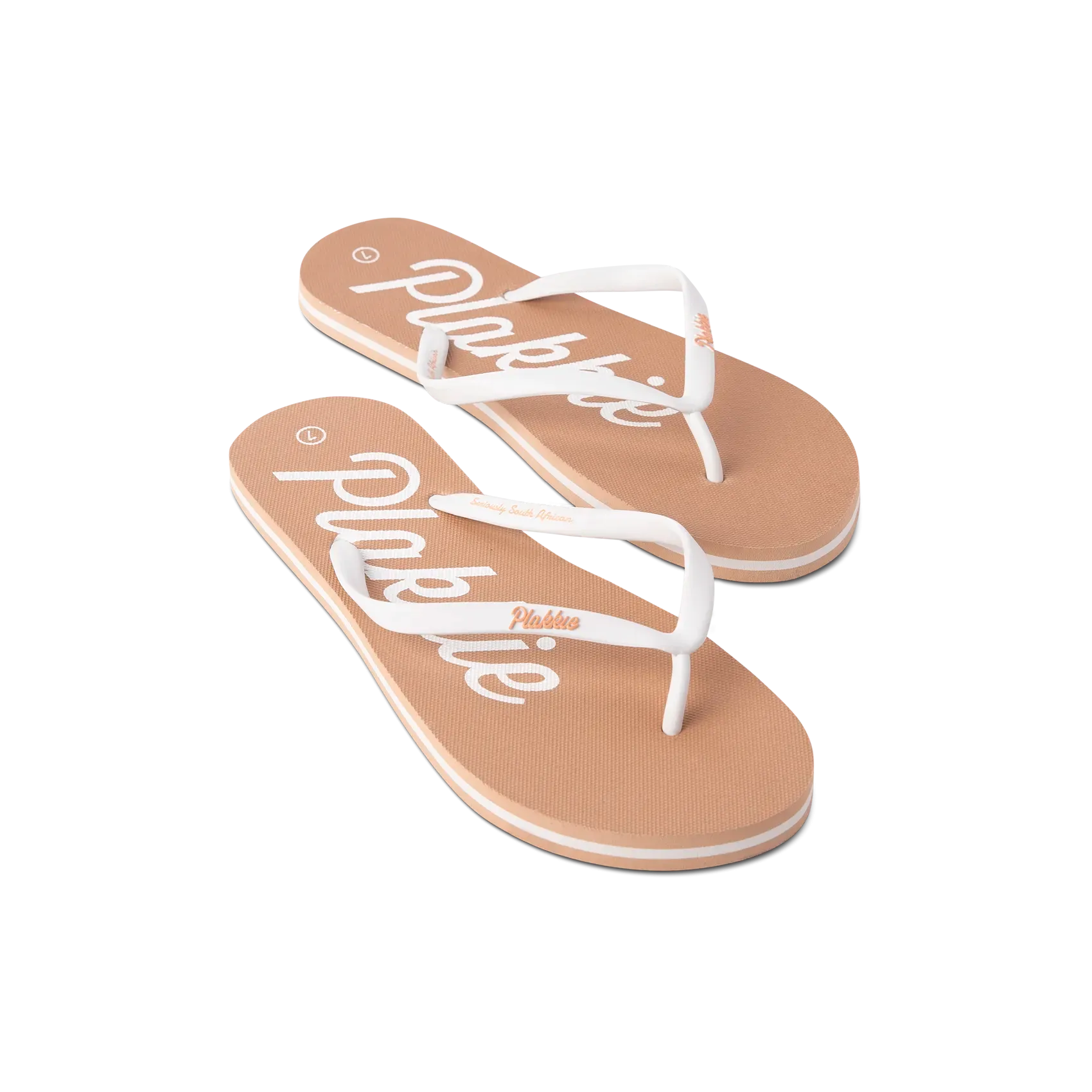 Plakkie Coffee Bay (Tan and White) Outdoor Purpose Biker