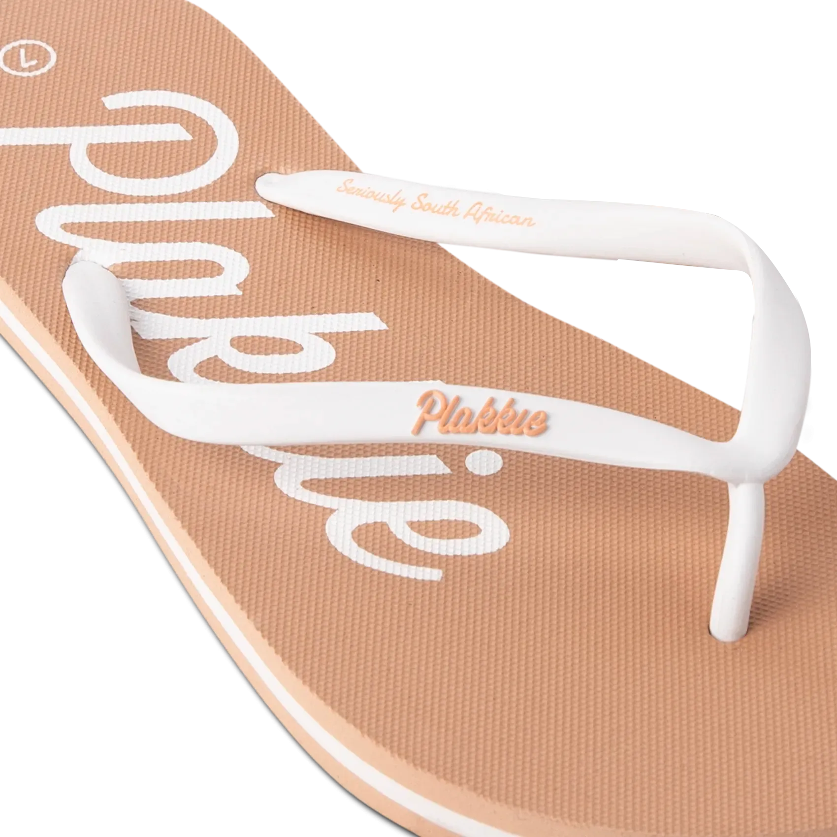 Plakkie Coffee Bay (Tan and White) Flexible Frame Rural Traveler