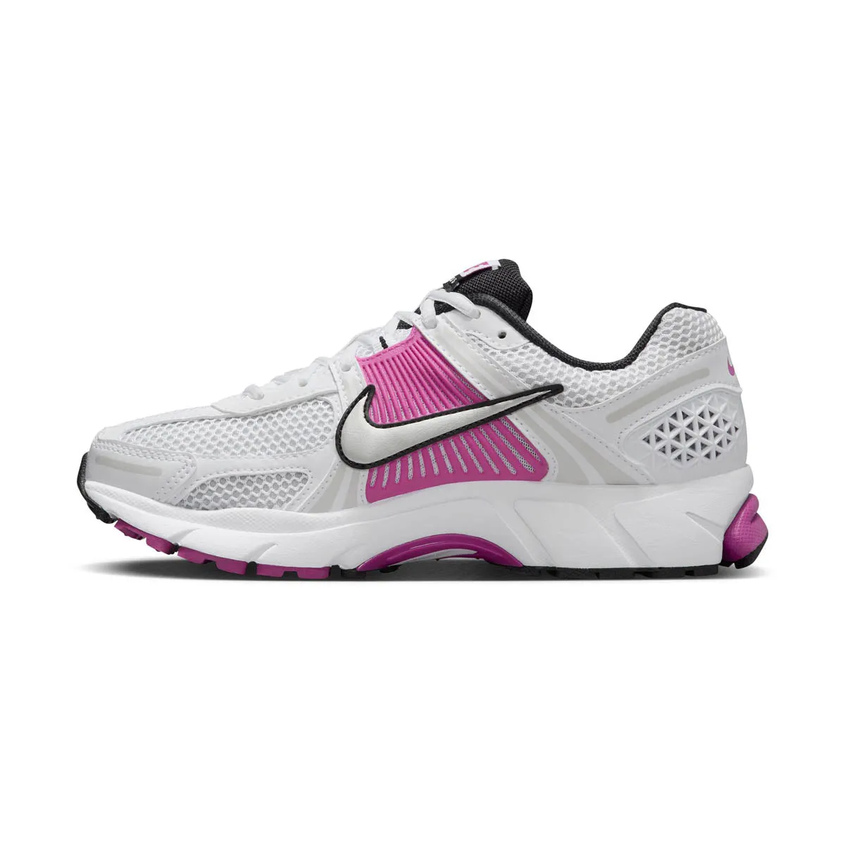 Lightweight EVA Foam Design SoftMaterial Nike Zoom Vomero 5 'Hot Fuchsia' Women's Shoes