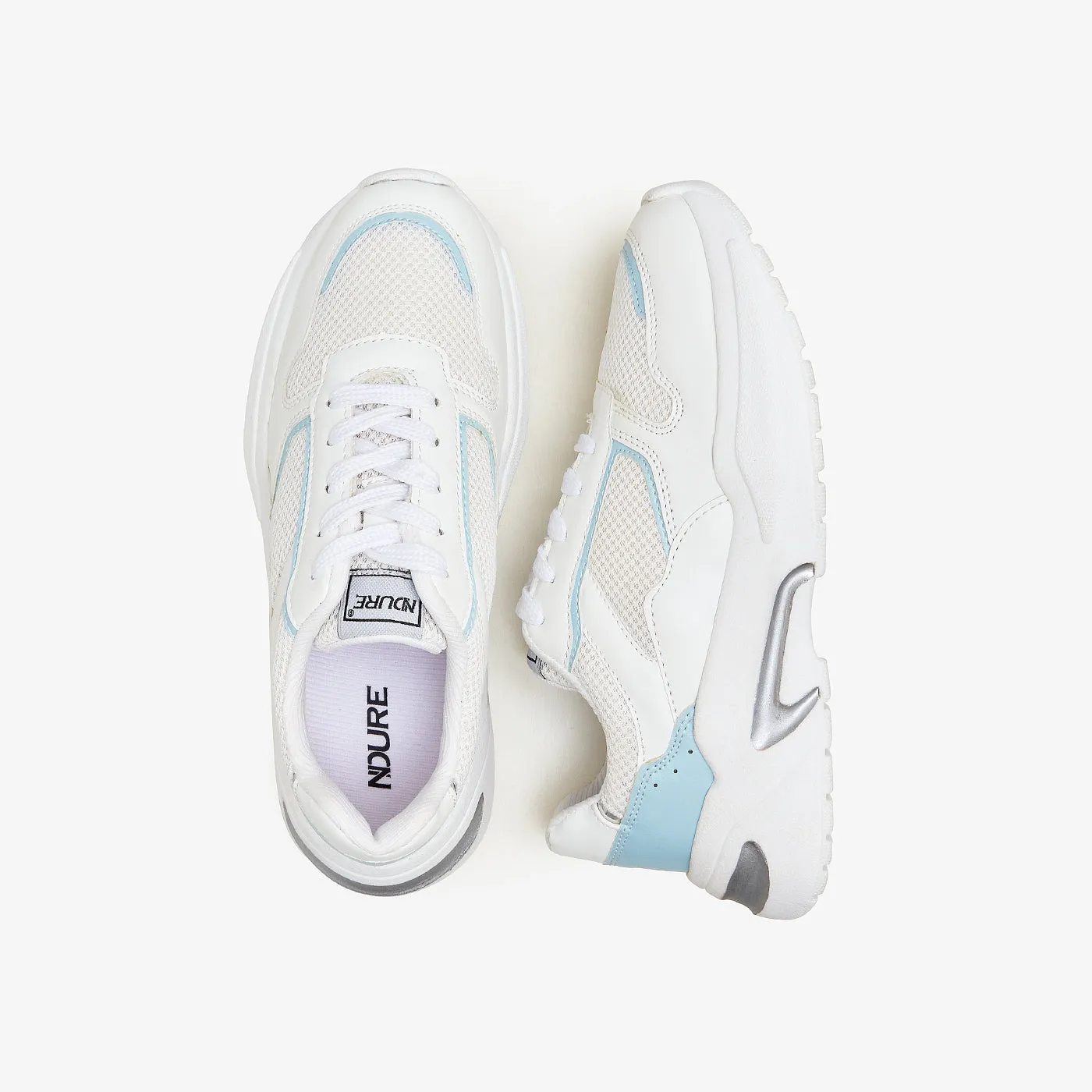 Hiking Path Women's Chunky Mesh Sneakers