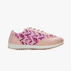 Reinforced Heel Cup Women??s Multicolored Panel Sneakers