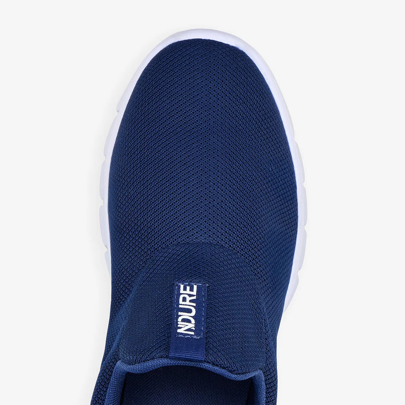 Men??s Navy Slip-On Sneakers Streamlined wear