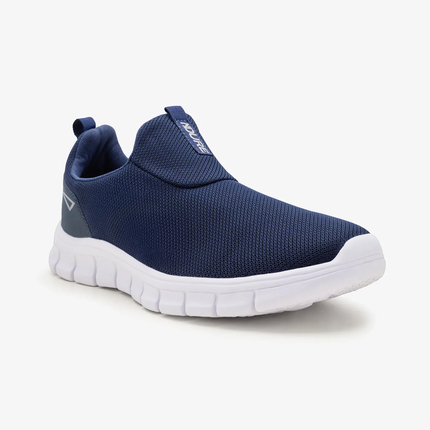 Men??s Navy Slip-On Sneakers Urban Athletic
