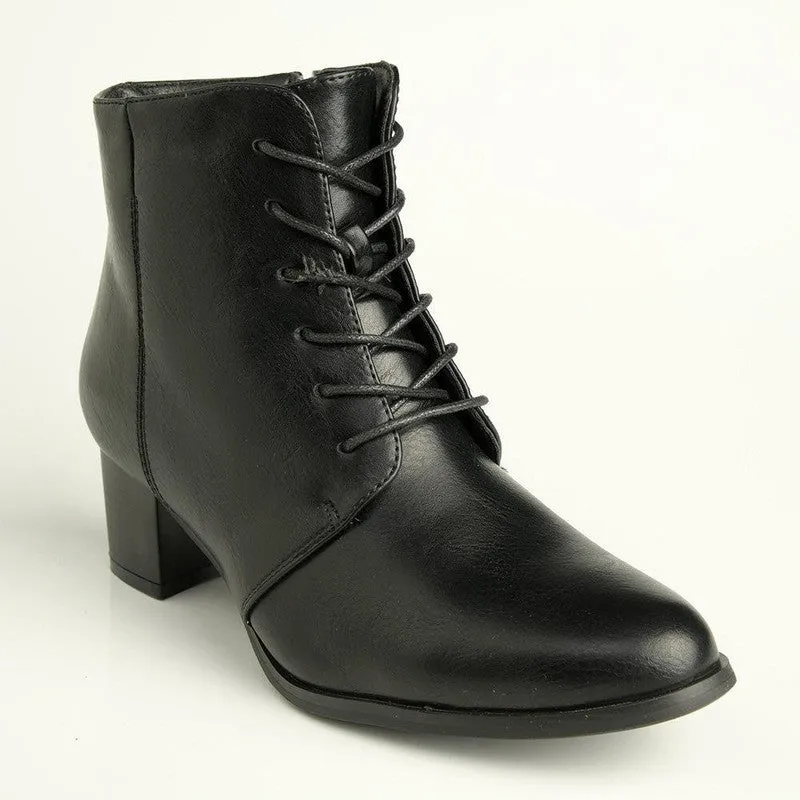 Climate Friendly Madison Dress Lace Bootie - Black