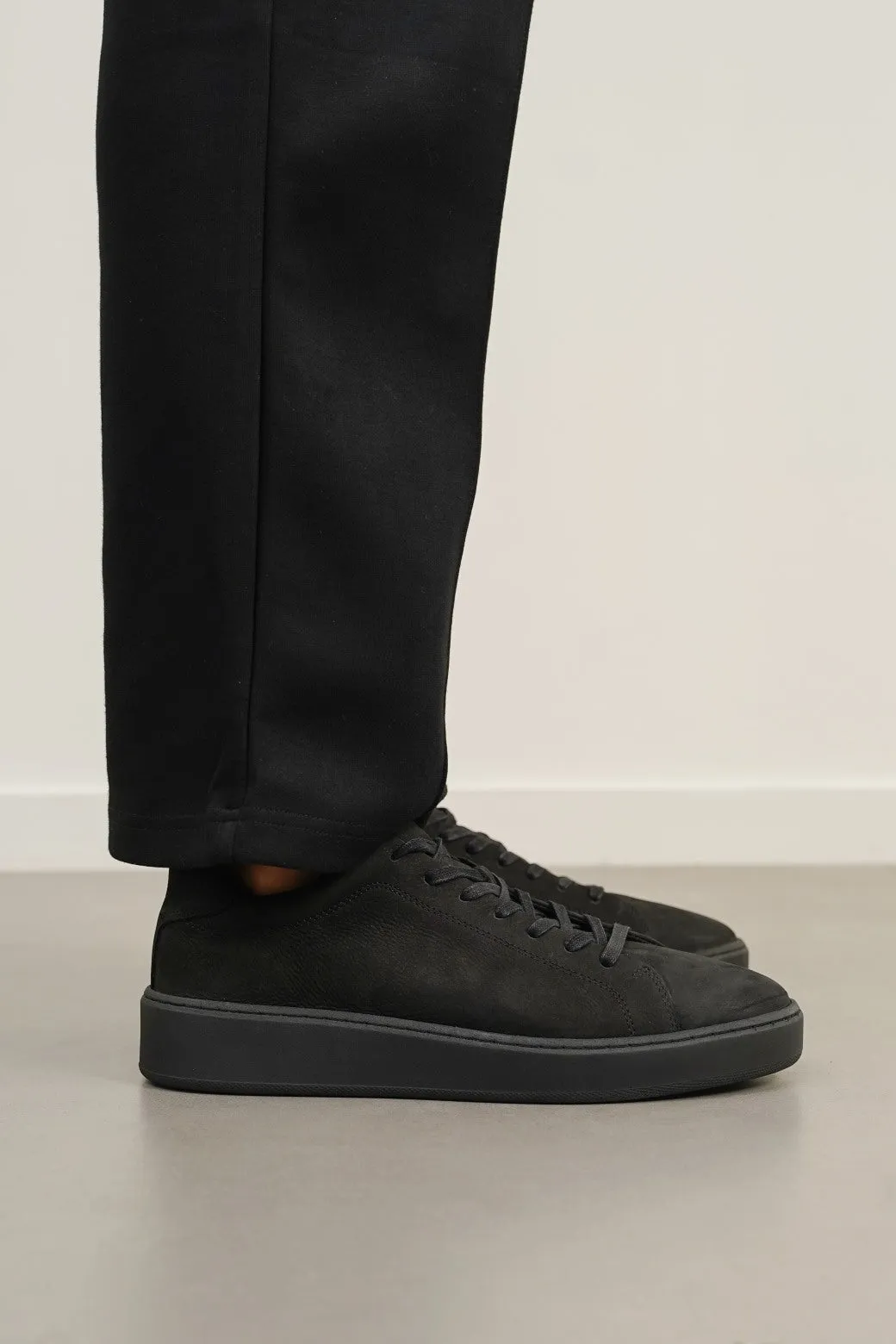 LEATHER LACE-UP SNEAKERS cycling - style Tailored arch