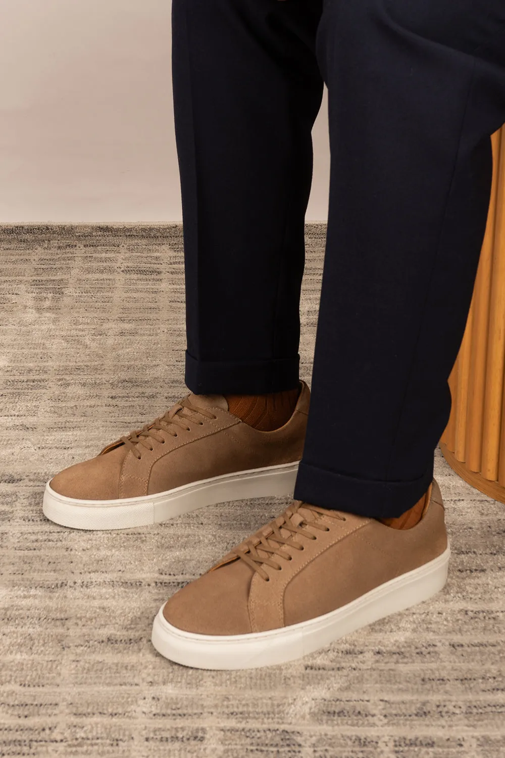 Smooth Flex Harper Sand Suede