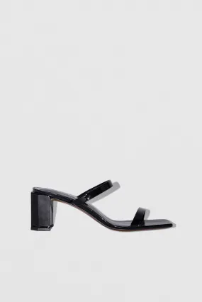 Distinctive Tanya Black Patent Leather