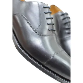 Smooth Form Dress Code Fit Fashionable Business Shoes FACTORY SECOND Berwick 1707 Straight Cap Oxford (5217) - Black Boxcalf