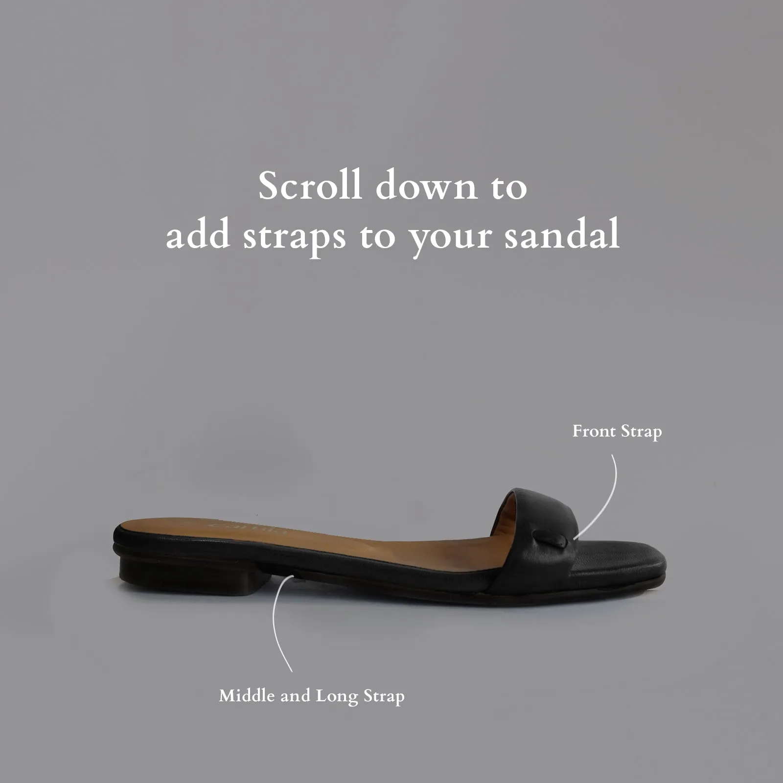 Black Flat Swap Sandal volleyball - style hottest
