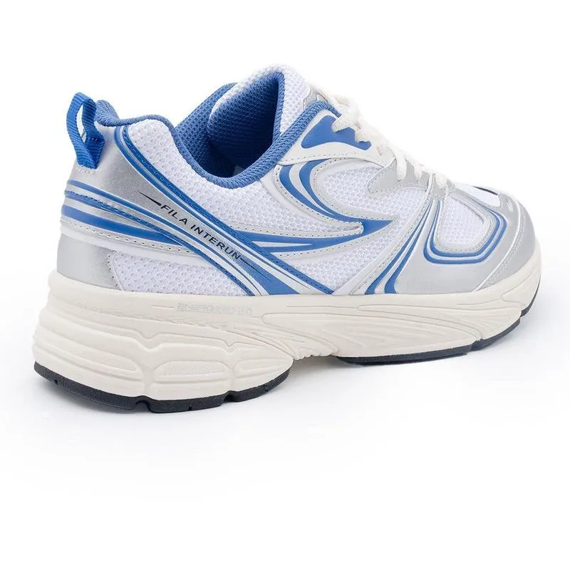 FILA Interun  Sneaker - Blue / White Grip Flow Durable Sole