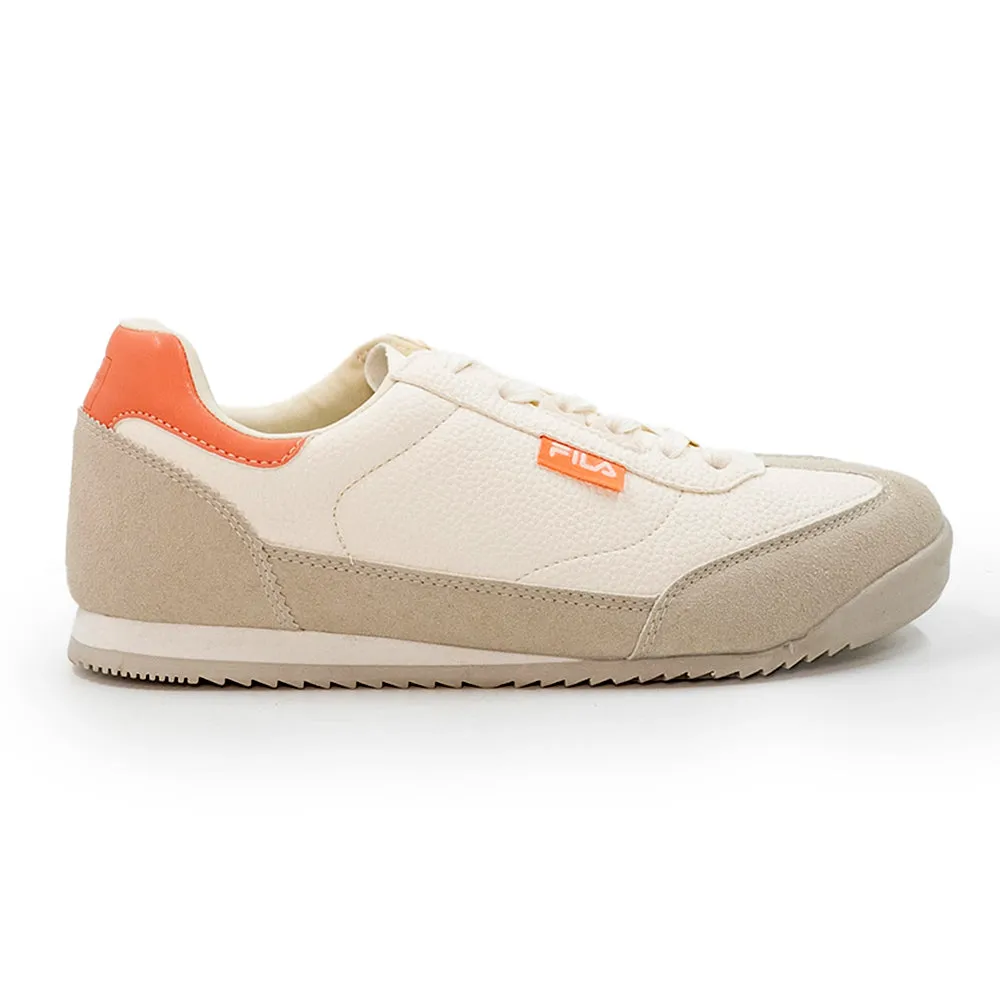 Adjustable Design FILA Layla Sneaker - Beige/Misty Rose