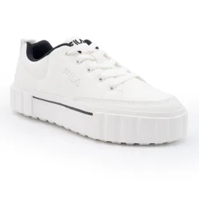 FILA Sandblast Lite Sneaker - Snow White / Black All-weather flair Classy ease