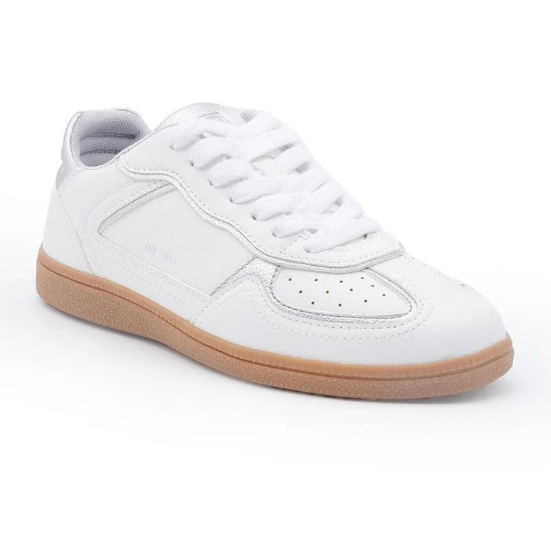 Ease Wear FILA Valentia Sneaker - White / Silver