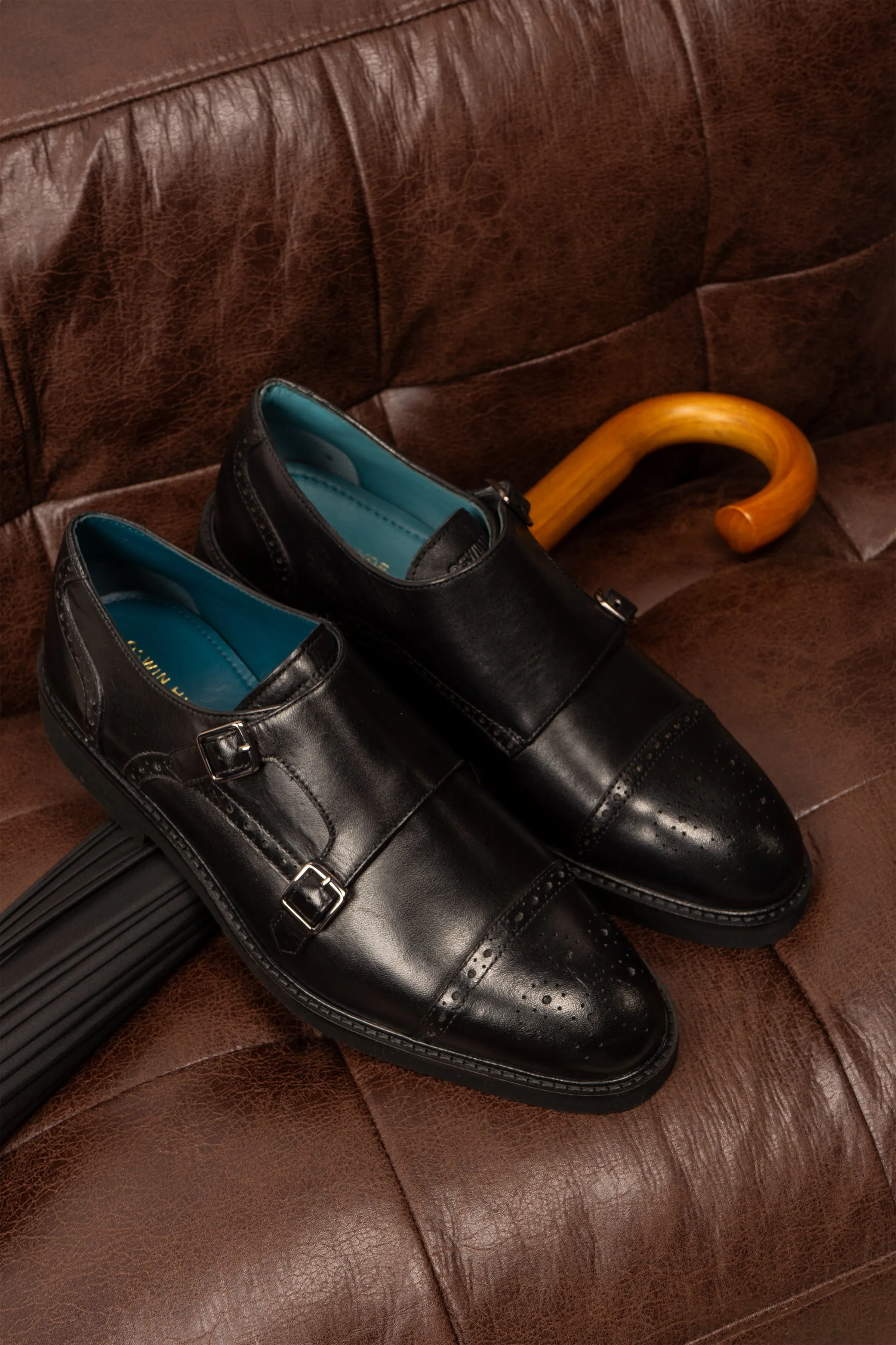 Shock Absorbing Heel Shelby Black