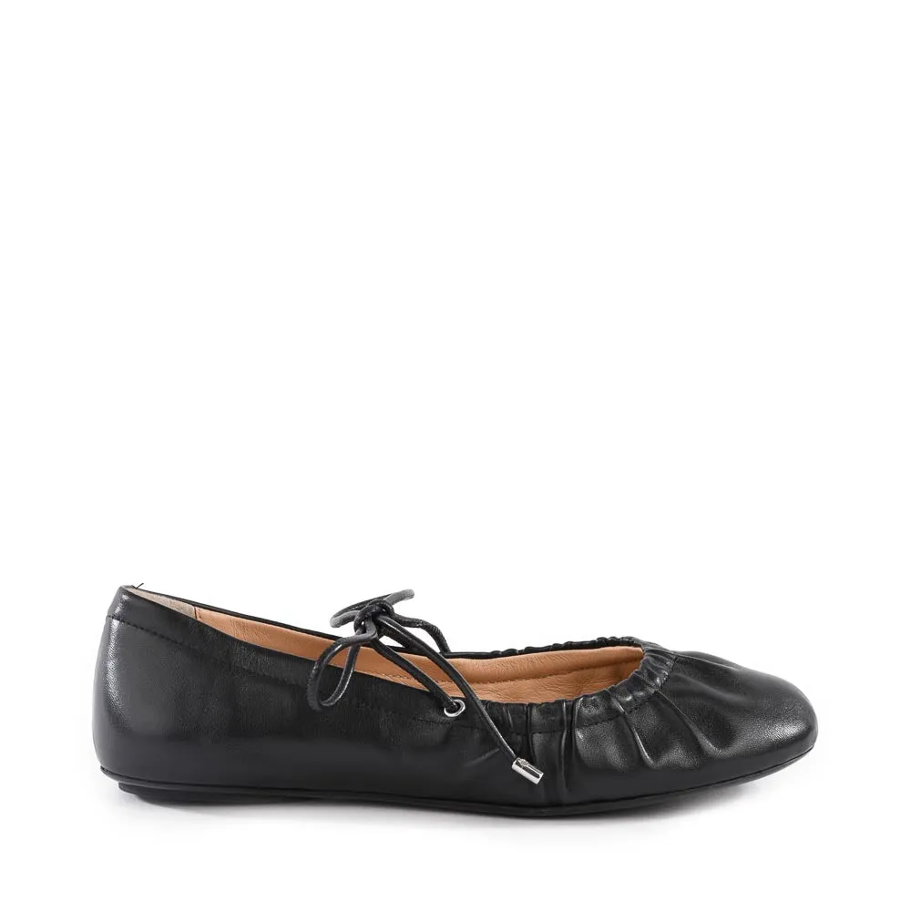 Dynamic piece Breathable Synthetic Oh Darling Flat - Black