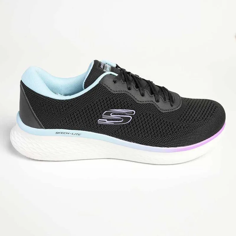 Skechers Skech-Lite Pro Lace Up Sneaker - Black Sturdy breathability Adaptive Cushioning System
