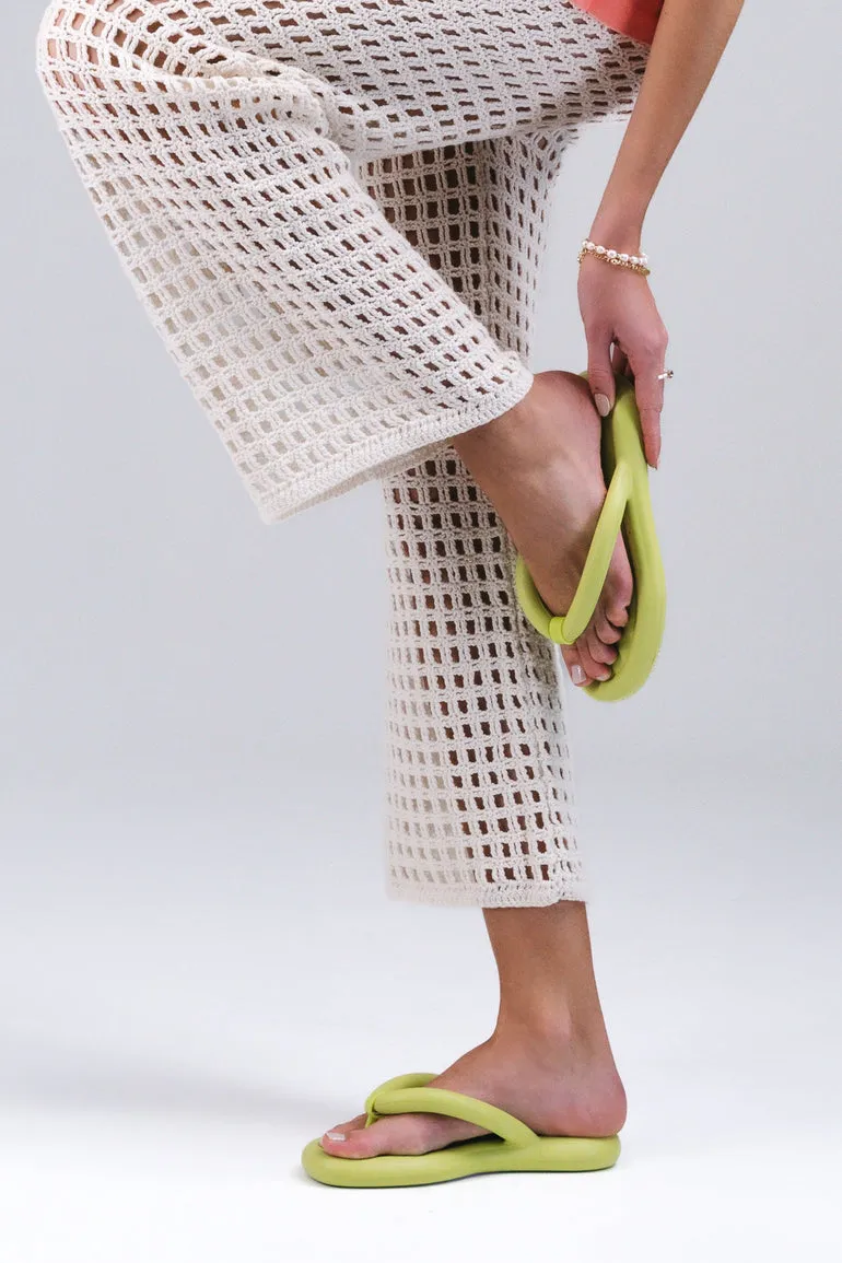 Flip Flop Free - Green/Lilac All-day shock absorption