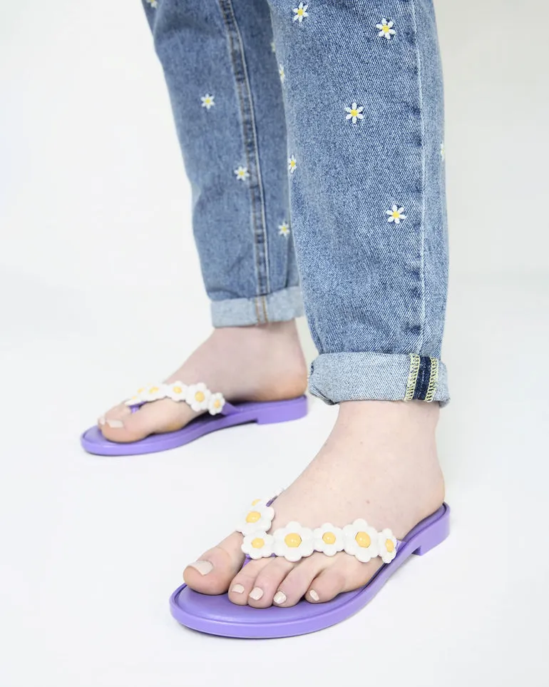 Flip Flop Spring - Lilac/White Slim Style