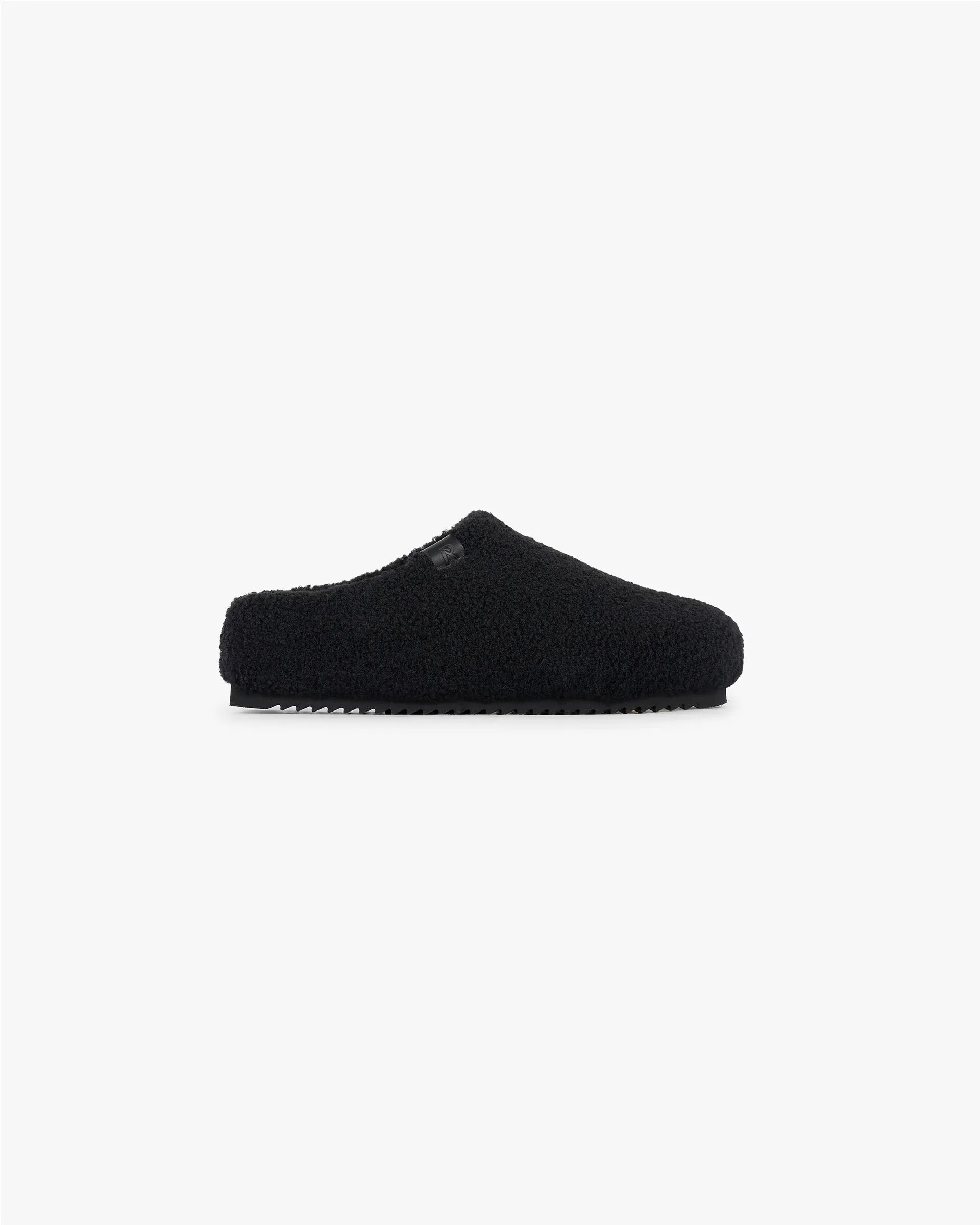 Perfect Fit Fluffy Mule - Black