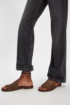 Working Free People Verona Slide Sandal - Leopard