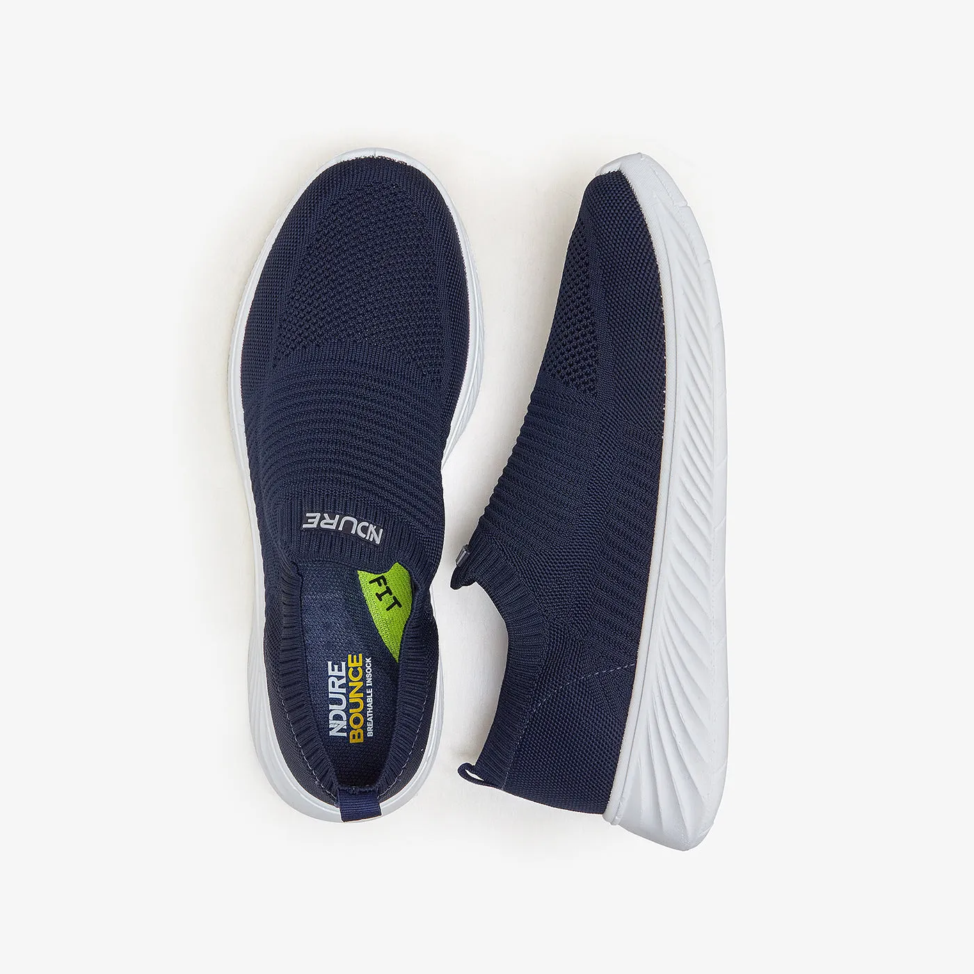 Men's Contrast Sole Sneakers Fashion Accent