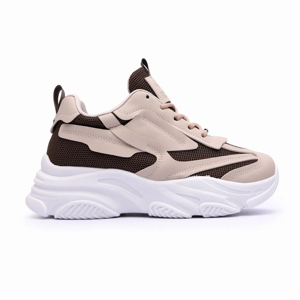 Gentle Support Everyday Comfort Soviet K Hilton Kids Sneaker - Stone/Dark Mushroom