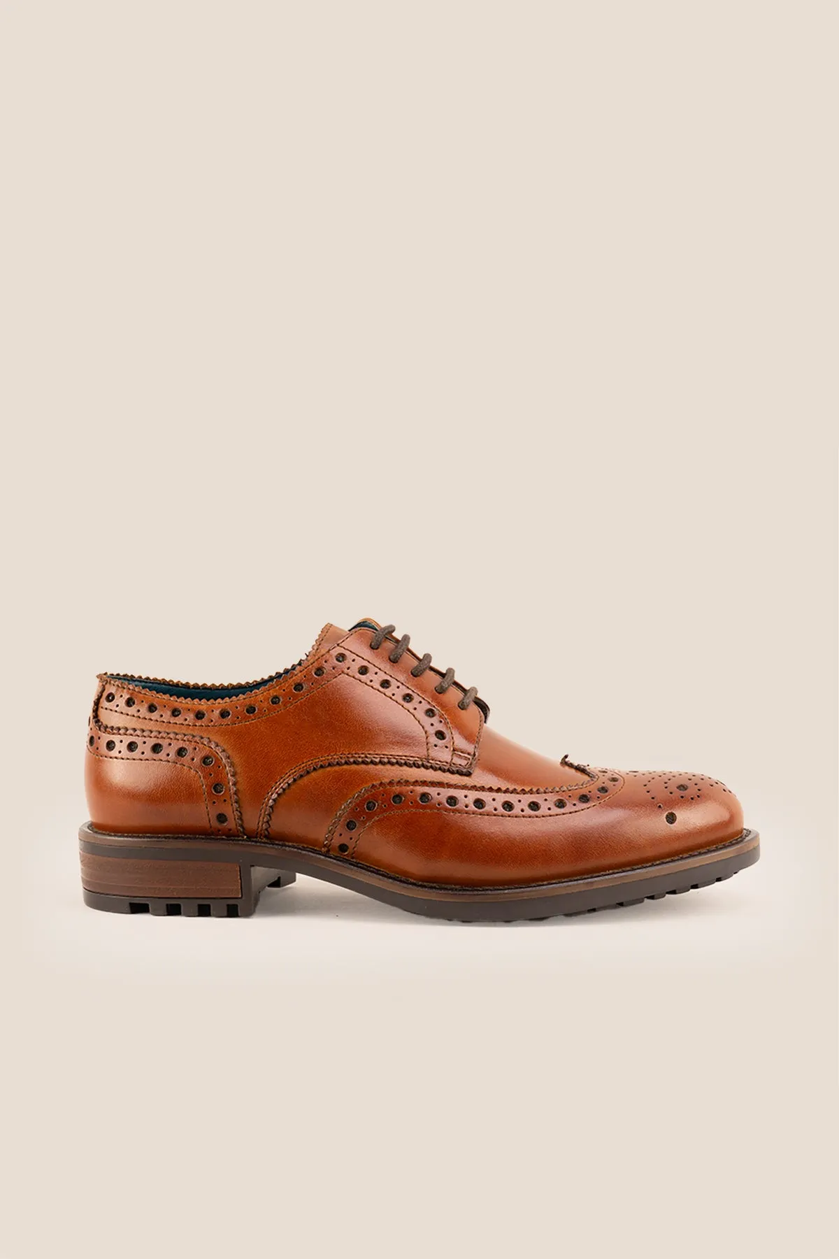 Light Arch Flat Sole George Tan