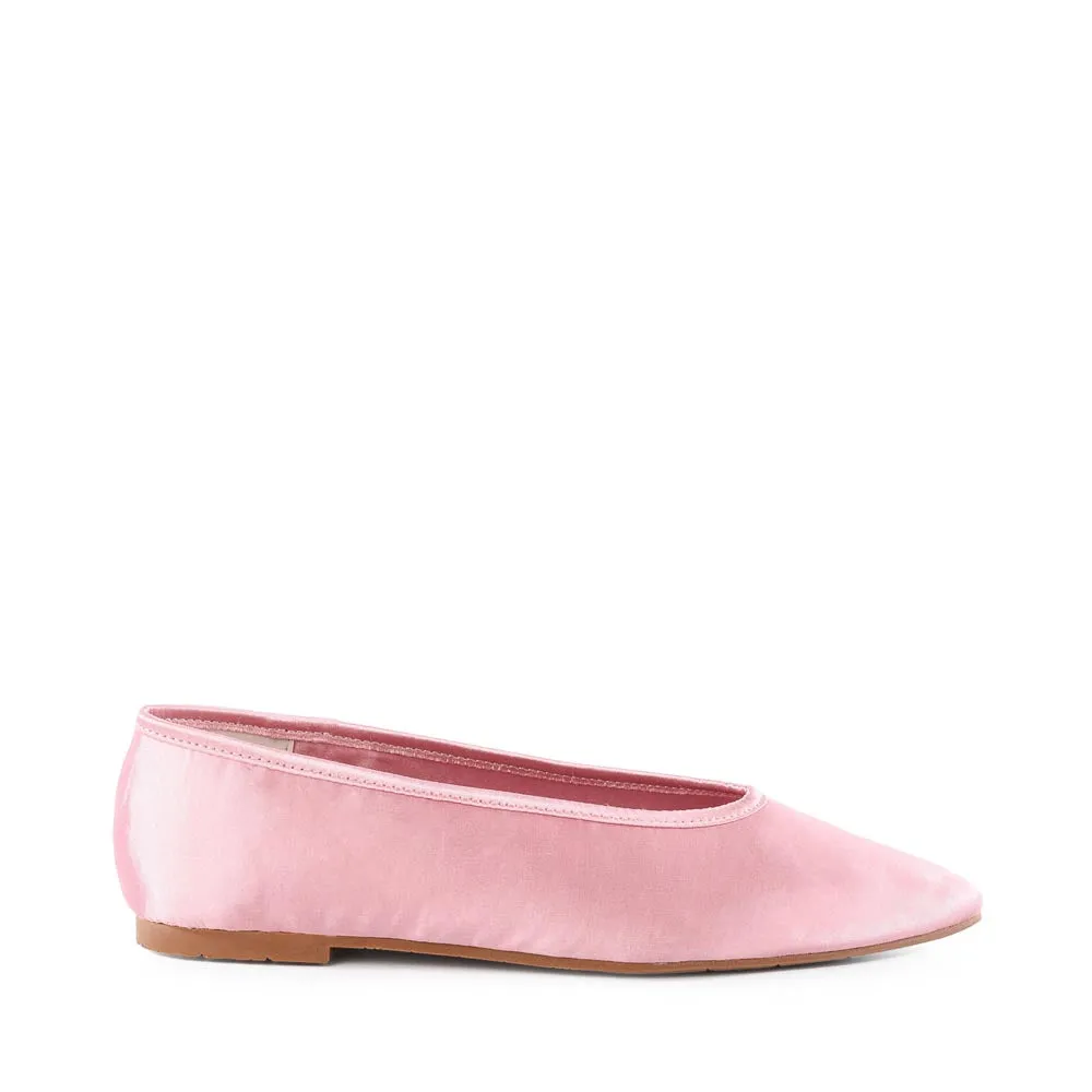 Georgette Flat - Blush Structured sole Shock Absorption Core
