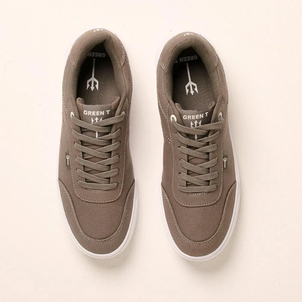 Green T Coastal Cruiser Sneaker - Charcoal Grey Street Casual Ergo Design