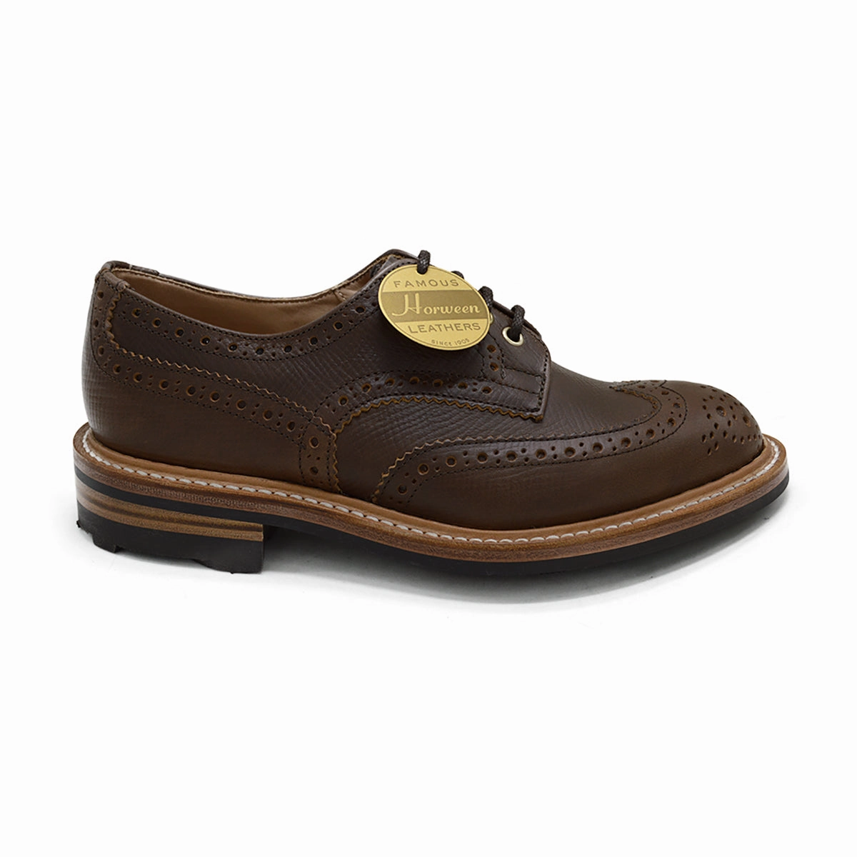 Confident Style city shoes Trickers Bourton - Chromexcel (CXL) Cavalier Hatch (Carolina Brown)