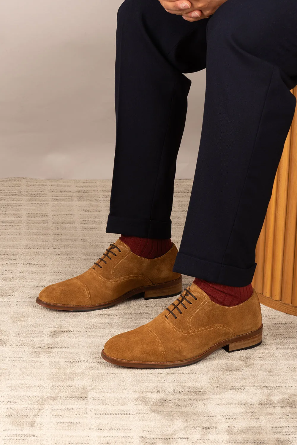 Street Formal Wind Proof Elise Tan Suede