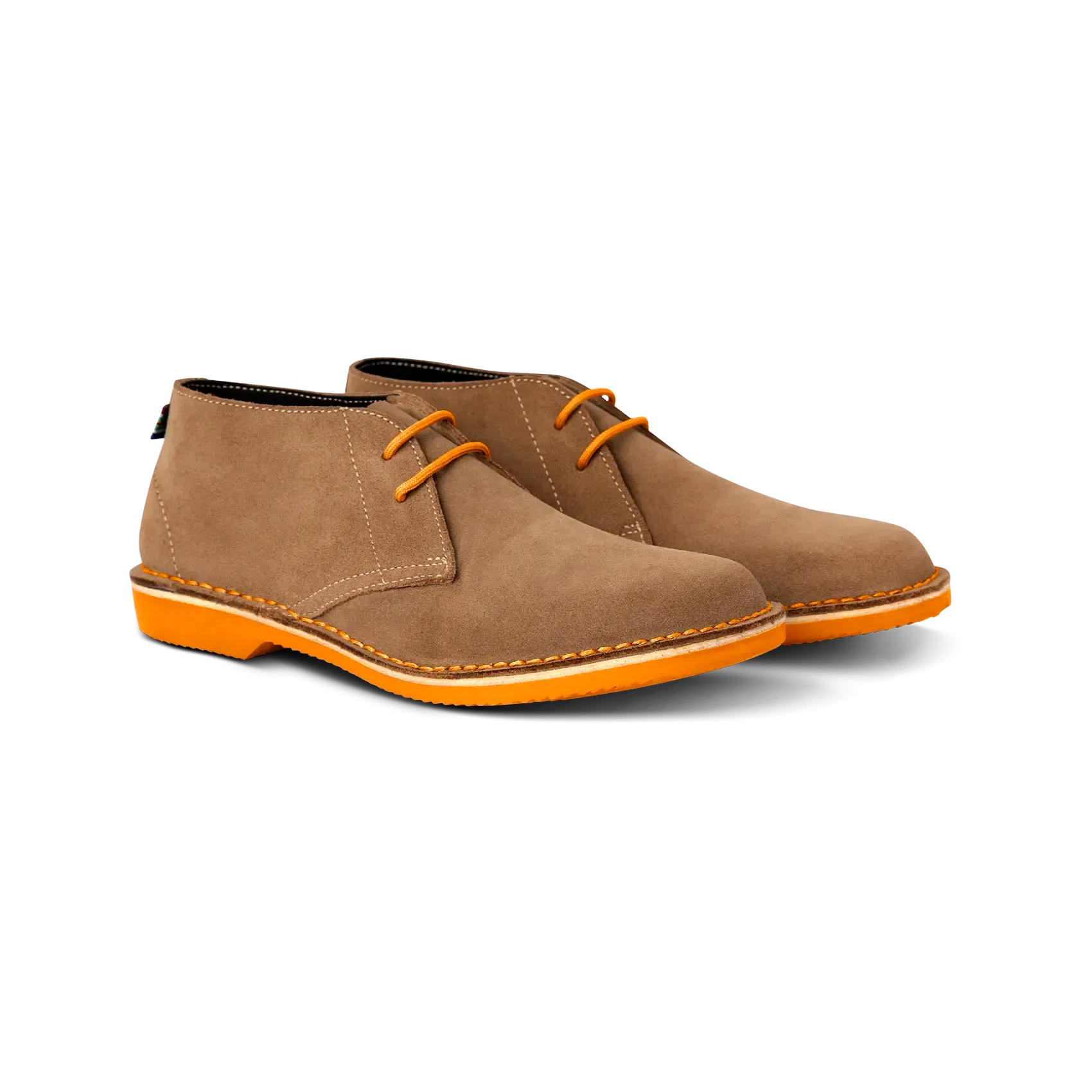 Low Top Stable Support Snow Trekker Heritage Bloem (Orange Sole)