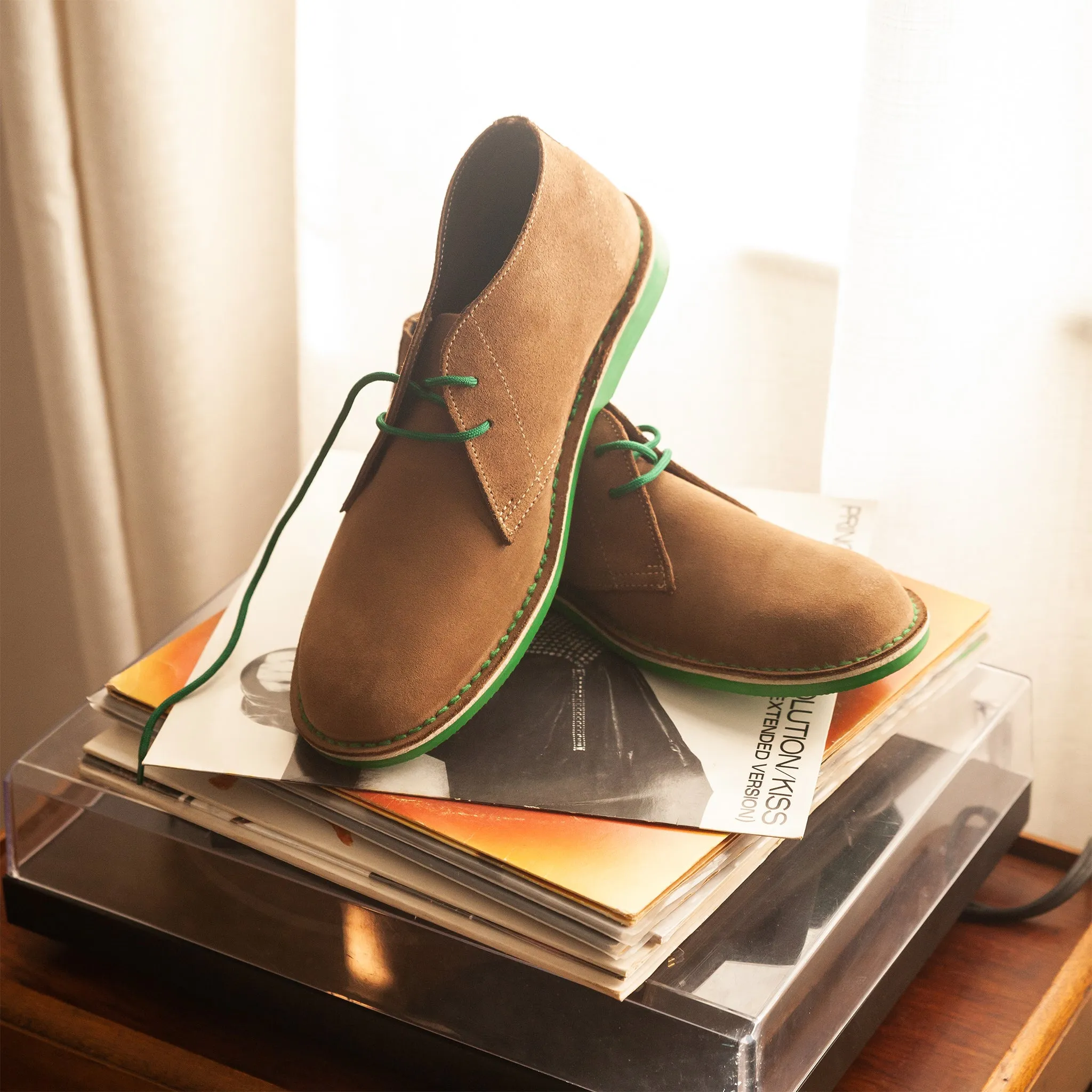 Heritage Lowveld (Green Sole) Leather Comfort