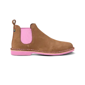 Mud Friendly Chelsea Boot Uhambo (Pink Sole)
