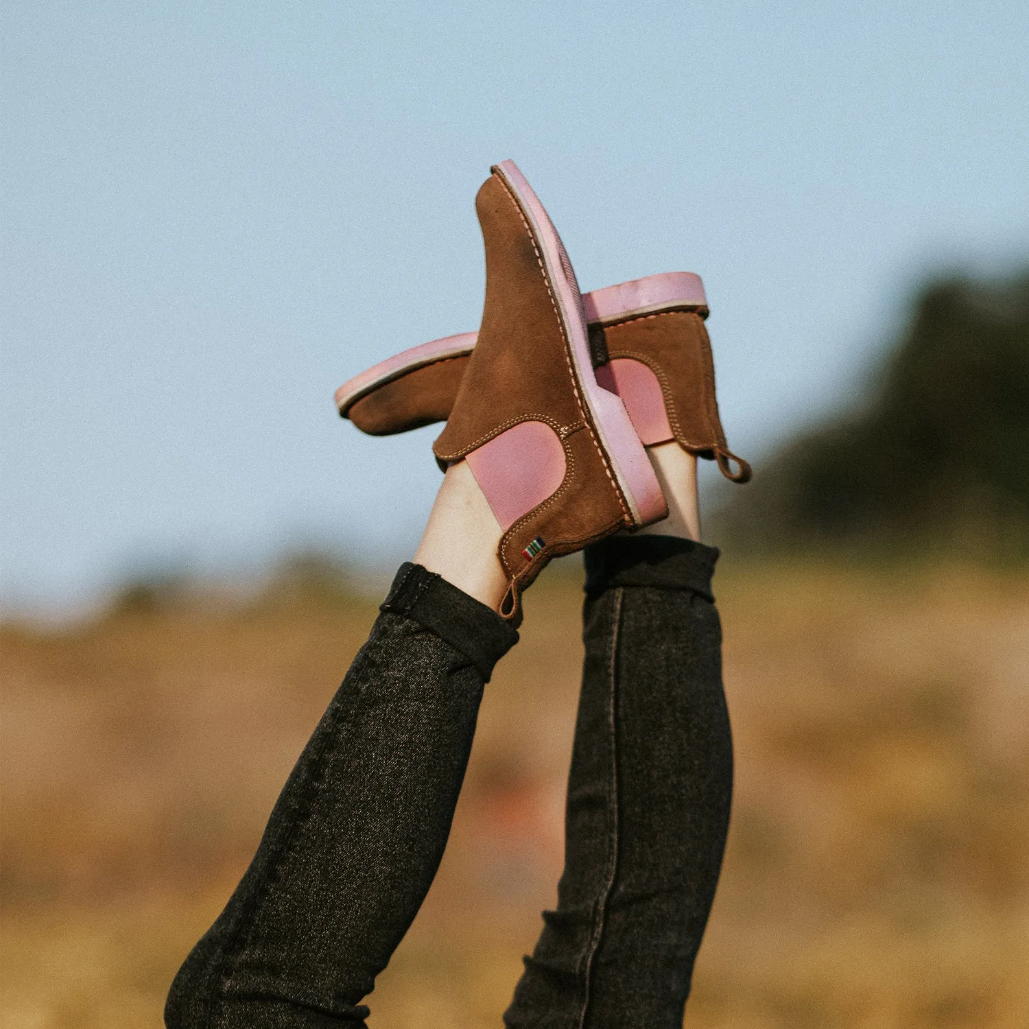 Chelsea Boot Uhambo (Pink Sole) Thermal Core Snowy Path