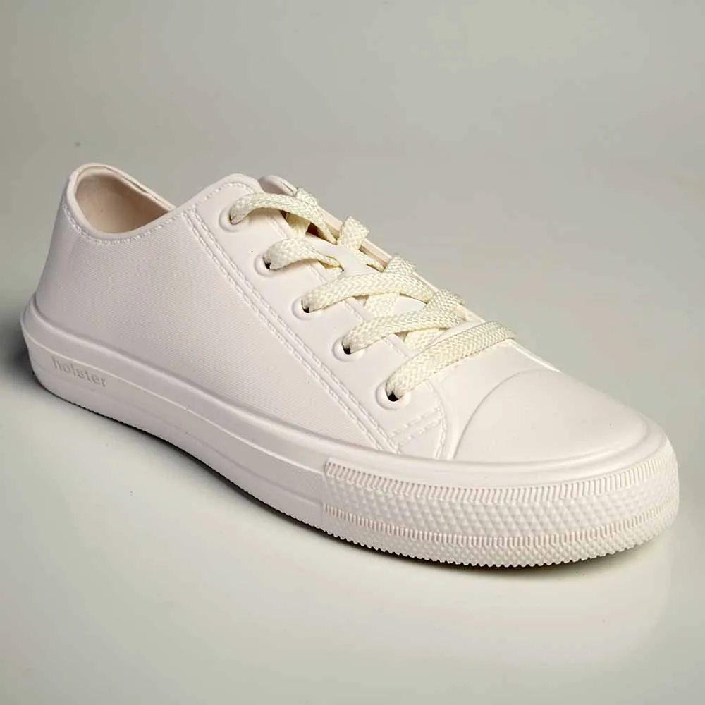 Holster Connie Basic Sneaker - White Comfort Synthetic Rugged Traction