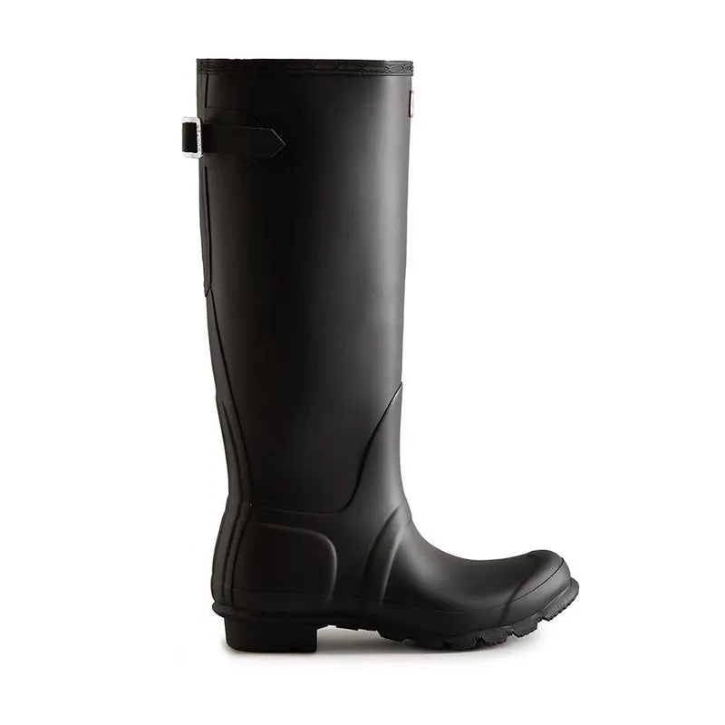 Hunter Original Adjustable Tall Boot - Black Seamless Comfort Outdoor Explorer