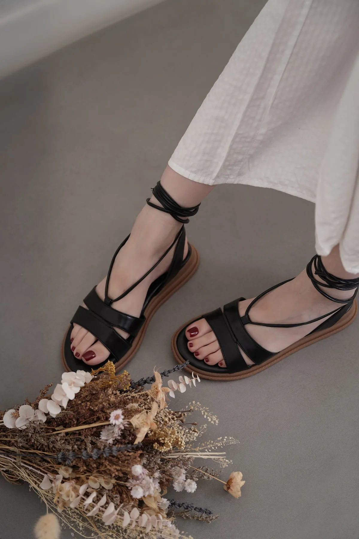 SOFT GLADIATOR SANDALS arch - support - level Dynamic Flex Technology