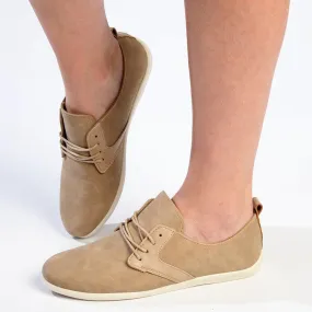 Heel Counter Support Abrasion Proof Stitching Pierre Cardin Lys 6 Sneaker - Beige