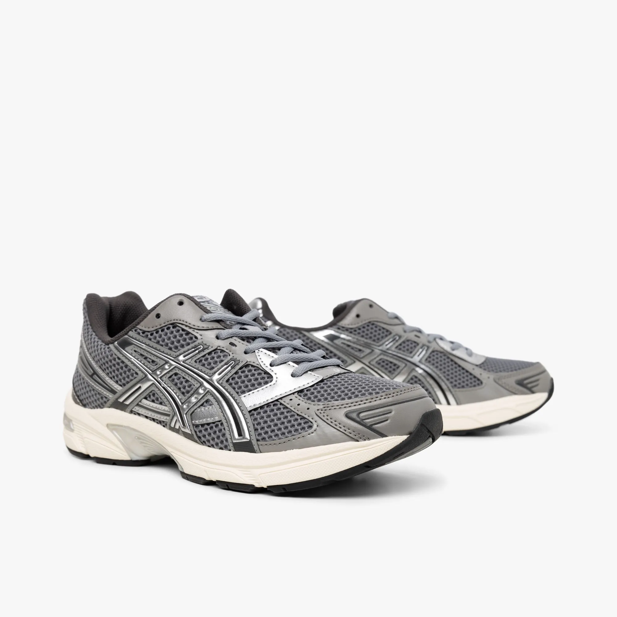 Contoured Sole Structured shock absorption ASICS Gel-1130 Clay Grey / Pure Silver
